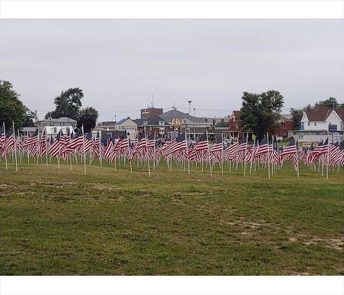 Field of 1000 American Flags