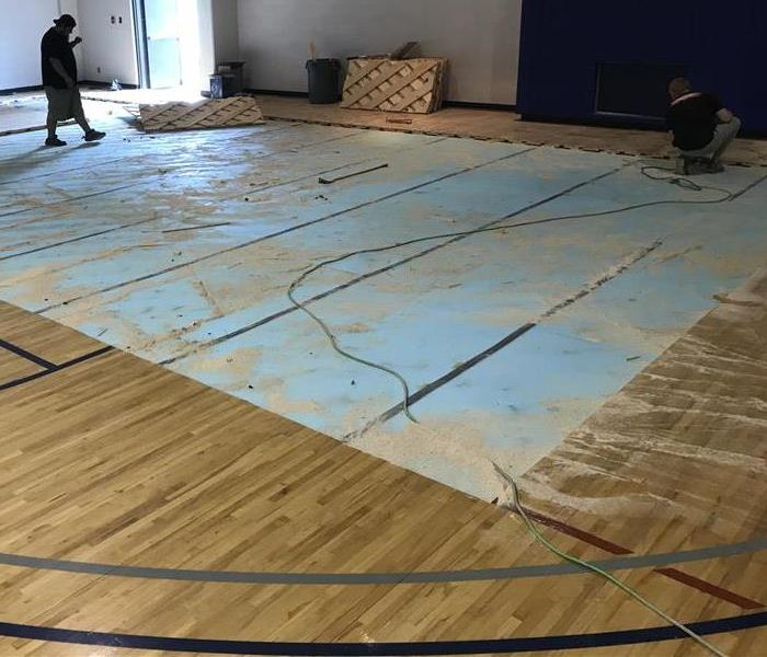 Wet Gym Floor Repair