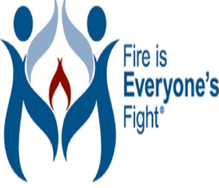 Fire is everyone's fight logo.